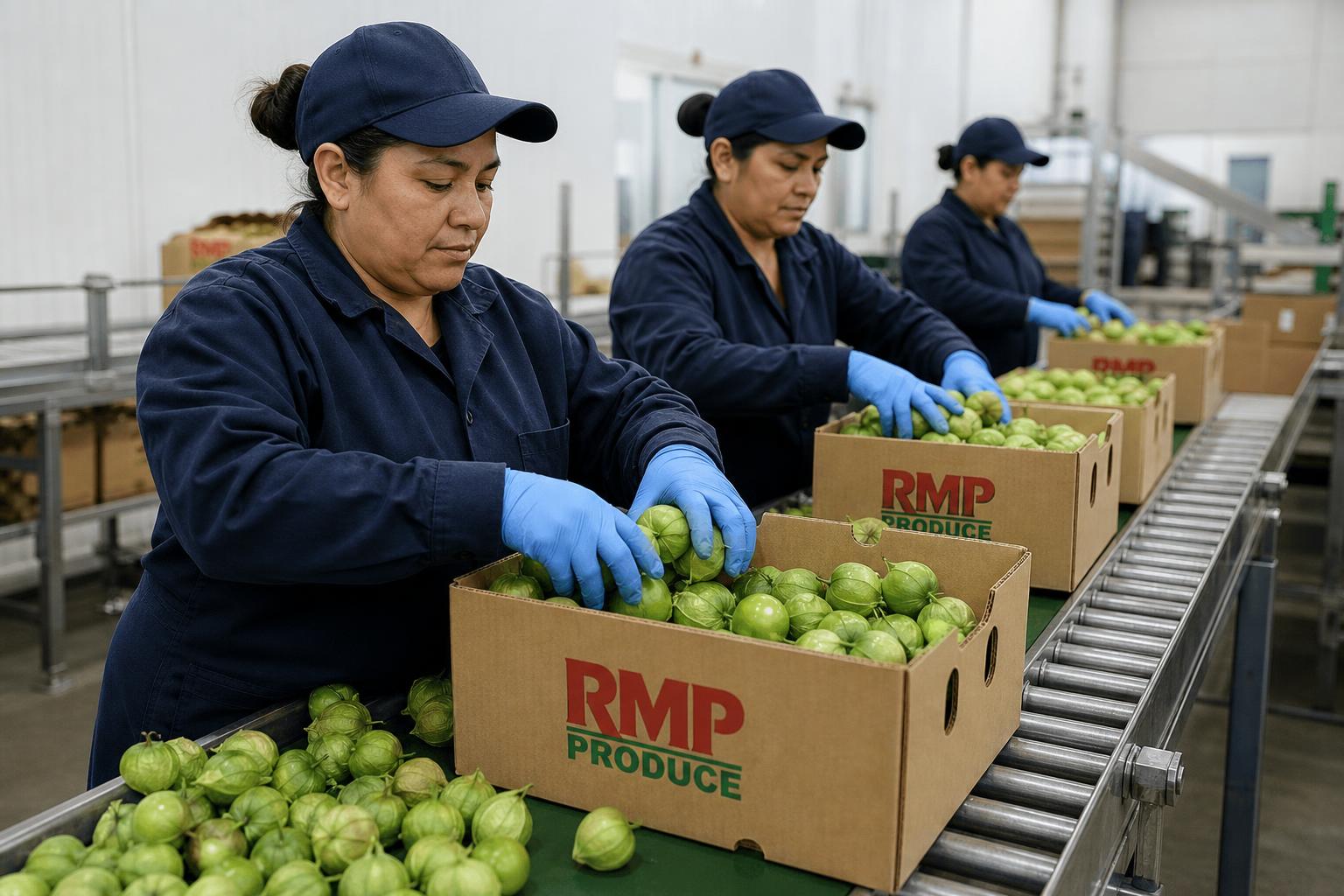 Empaque en cajas RMP